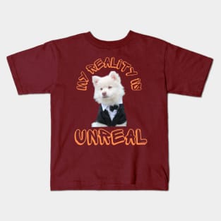 A dog in a suit Kids T-Shirt